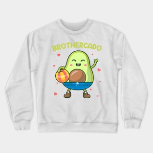 Brothercado Pregnancy Announcement Girl Gift For Men Father day Crewneck Sweatshirt